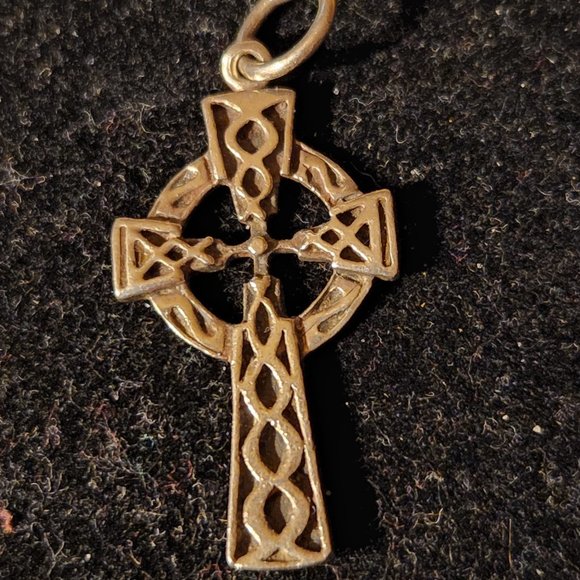 Jewelry | Wonderful Celtic Cross Vintage Sterling Silver Swirls Design ...